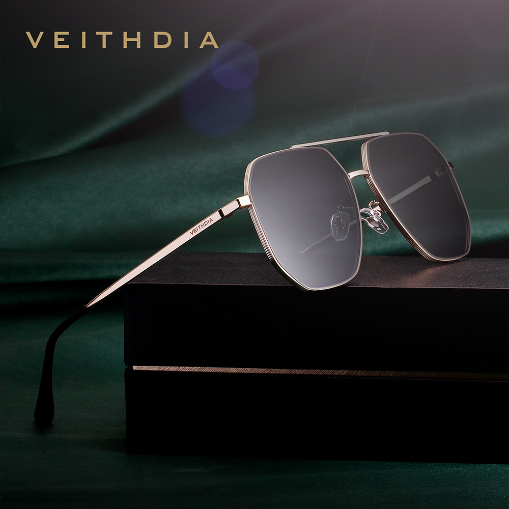 Veithdia แว่นกันแดดผู้ชายวินเท - Sunglasses Aviator Polarized บทวิจารณ์และราคา
