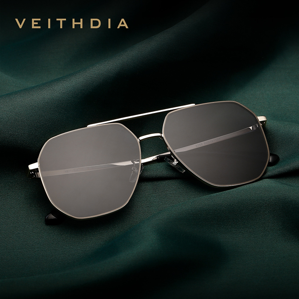 Veithdia แว่นกันแดดผู้ชายวินเท - Sunglasses Aviator Polarized บทวิจารณ์และราคา