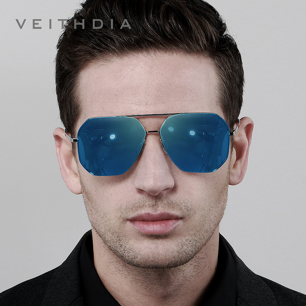 Veithdia แว่นกันแดดผู้ชายวินเท - Sunglasses Aviator Polarized บทวิจารณ์และราคา