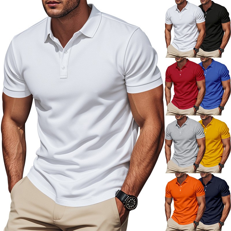 เสื้อเชิ้ตทรงสลิมฟิต แขนสั้น ส - Polo Shirt Pique บทวิจารณ์และราคา