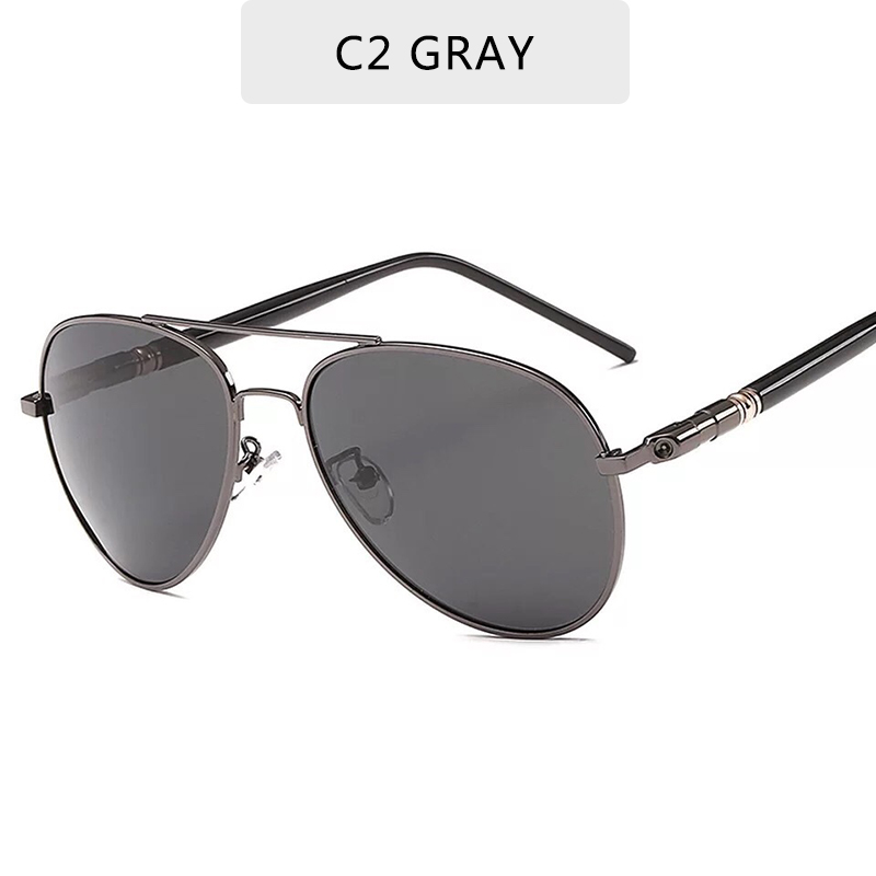 แว่นกันแดดผู้ชายP Olarizedแฟชั - Sunglasses Aviator Polarized บทวิจารณ์และราคา