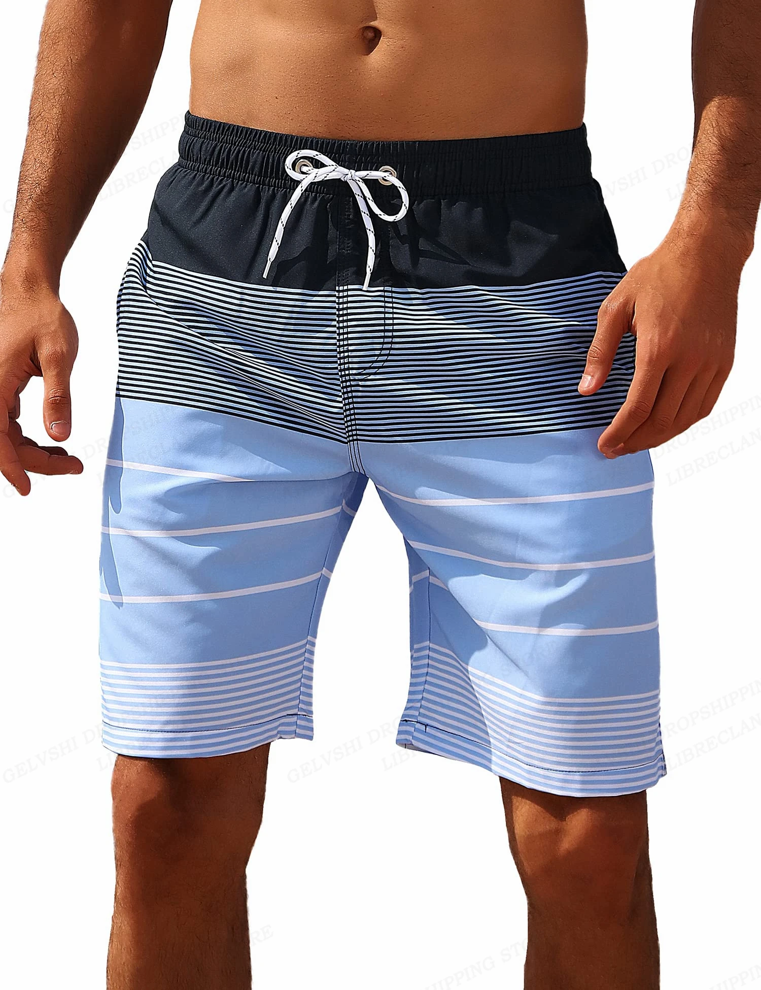 กางเกงขาสั้นชายหาดพิมพ์ลายแฟชั - Trunks Board Surf บทวิจารณ์และราคา